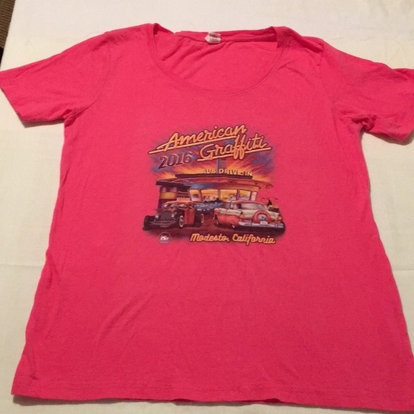 Anvil 2016 American Graffiti tee size L (F) - Picture 2 of 4